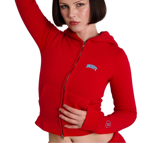 BodybyRaven Backshot 2.0 - Red/Blue Women's Tracksuit Set - Picture 11 of 12